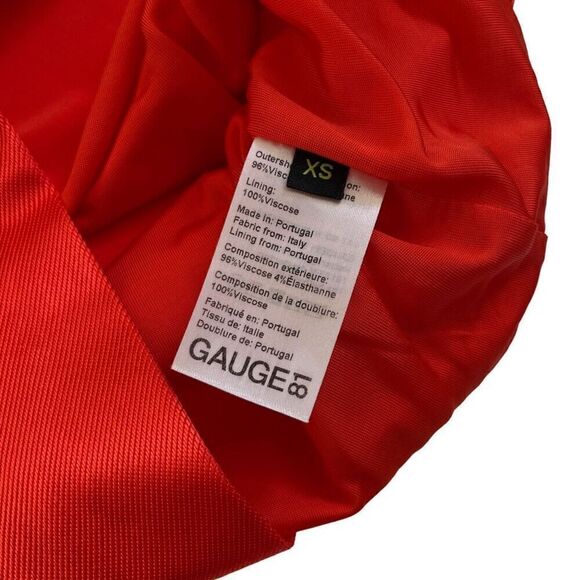 GAUGE81 Nawa Dress in Blood Orange - Picture 6 of 12